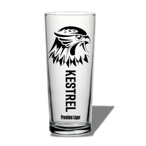Kestrel pint glass